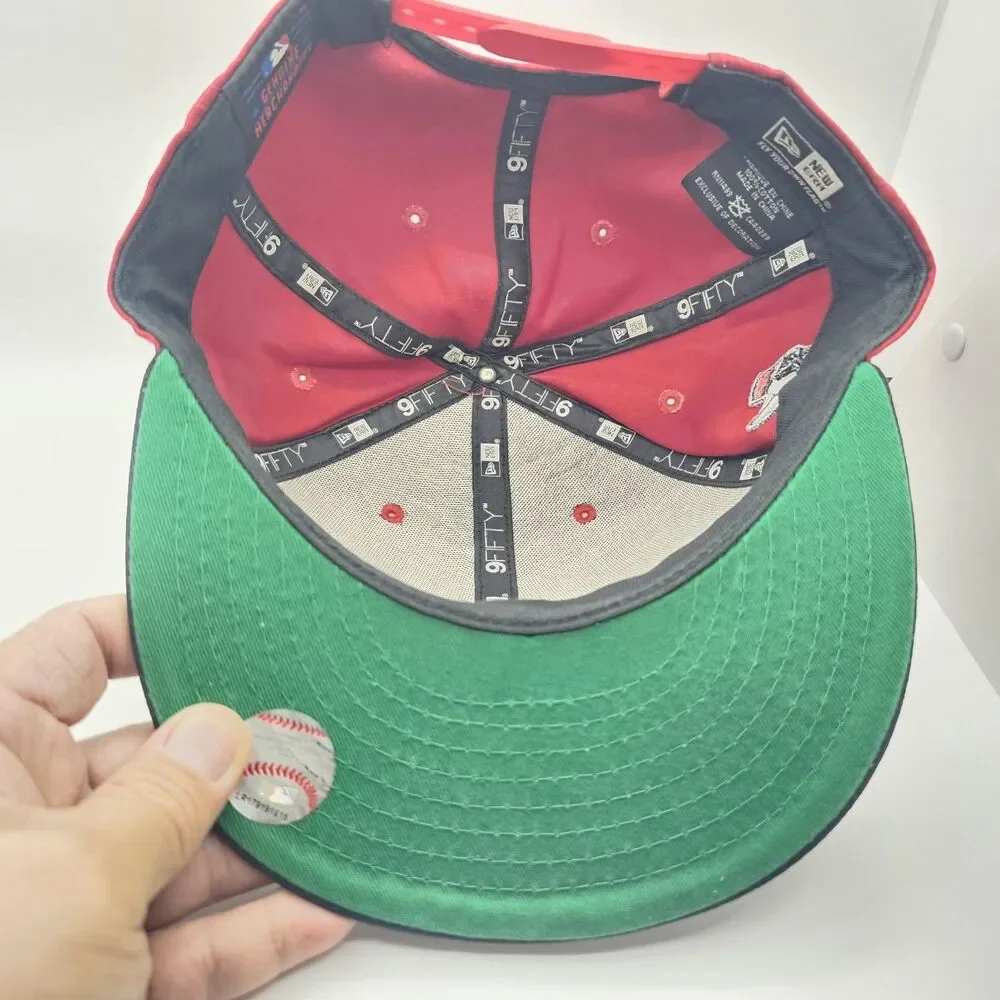 Rare Cincinnati Reds New Era 9fifty Snapback Spellout